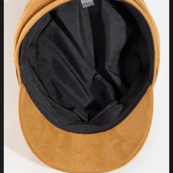 Page Boy Cap with Silver Tone Studded Detail Multiple Colors O/S (fits most) - Picture 7 of 7